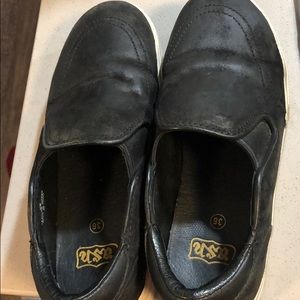 Ash slip-on platform sneaker